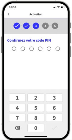 6. Écran explicatif de la migration de LuxTrust vers S‑Net
