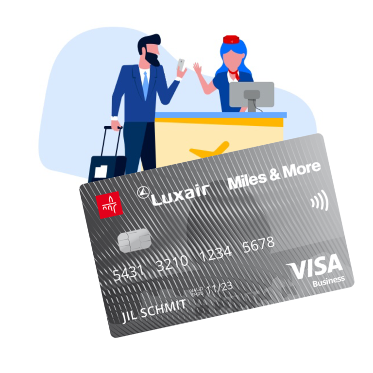 Miles & More Luxair Visa Business