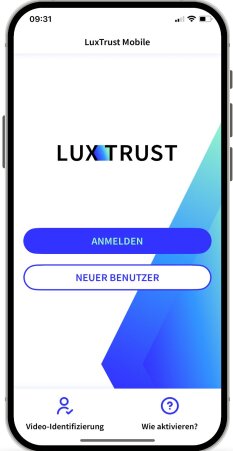 2. Erklärbildschirm zur Migration von LuxTrust zu S‑Net