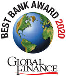 Best Bank Award 2016 par Global Finance