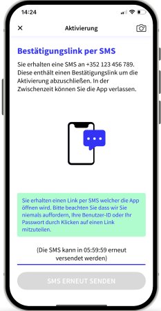 8. Erklärbildschirm zur Migration von LuxTrust zu S‑Net