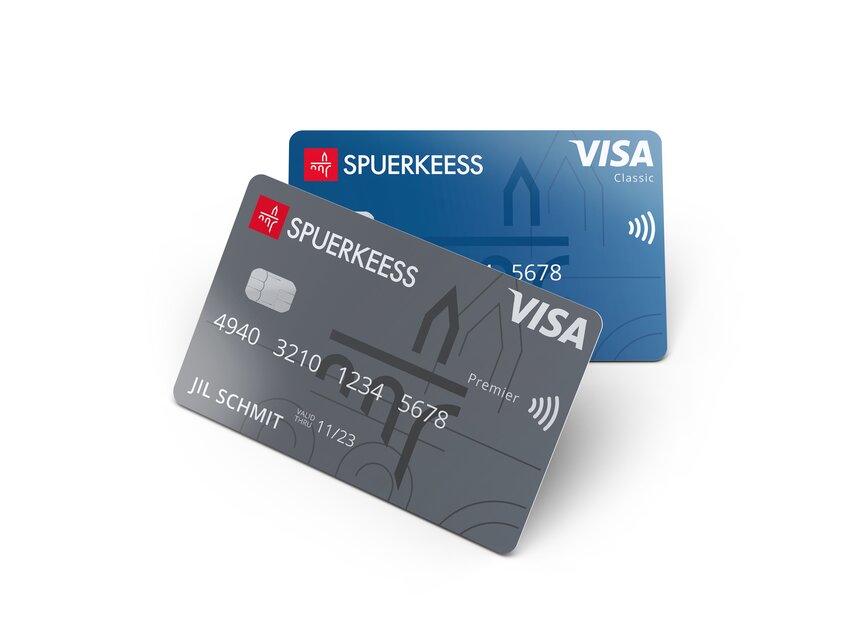 Visa Classic et Visa Premier
