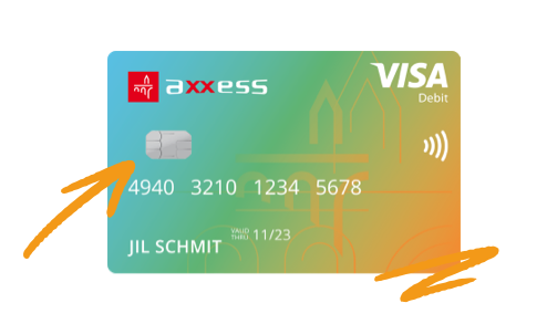 Debit card Axxess Study